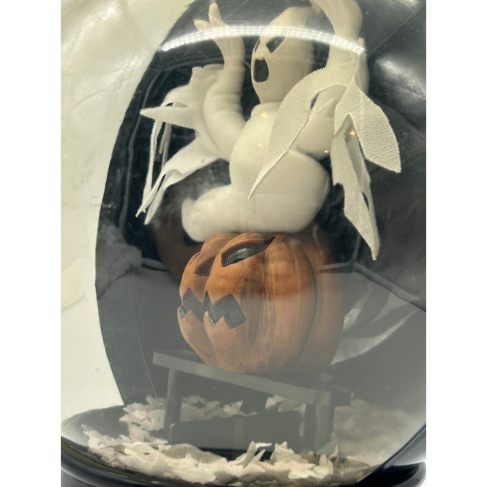 Vintage Gemmy Happy Halloween Animated Spooky Snow Globe - Picture 5 of 10